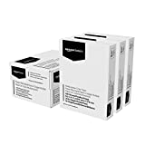 Amazon Basics Multipurpose Copy Printer Paper - White, 8.5 x 11 Inches, 3 Ream Case (1,500 Sheets)