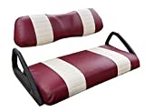 Club Car DS Staple Golf Cart Seat Cover (Front Seat / Rear Seat Combo) (2 Stripe)