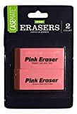 CASEMATE Smudge-Proof Pink Erasers 2 Count