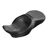 XFMT New Hammock Rider and Passenger Seat Fits Harley Touring Road King Street Glide Road Glide Electra Glide FLHR FLHX FLTRX 2009-2023