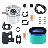 Dibanyou AM134697 JS63 Carburetor Carb for John Deere JS63C JS63E JA60 JA62 JA65 JS40 JS45 JS60 JS61 SP6211 SP6213 21-inch Walk Behind Mower with Air Filter Tune Up Kit