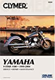 Yamaha V-Star 1100 1999-2004 Service, Repair Maintenance (Clymer Manual)