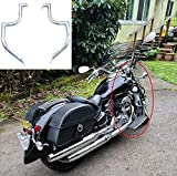 Jmeimotor 2Pc Engine Guard Highway Crash Bar for Yamaha Vstar 1100 Classic Custom Silverado