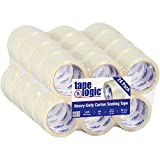 Aviditi Tape Logic 3 Inch x 55 Yards, 3.5 Mil, Clear, Acrylic Tape, 3.5 mil Thick, Heavy Duty Acrylic Packing Tape, 24 Pack, Perfect for Packing, Shipping, Moving, Home and Office