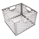 Oklahoma Joe's 5279338P04 Stainless Steel Offset Smoker Charcoal Firebox Basket, Silver