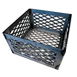 Charcoal Basket 10 x 10 x 6 - Vertical Horizontal Offset BBQ Smoker Coal (firebox)