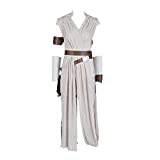 Women's Skywalker Rey Cosplay Costume Halloween Xmas Cosplay Costume Tunic Outfit