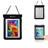 Tablet Waterproof Case Dry Bag Pouch Sleeve Bag Swimming Pool Bag for Alldaymall Kids Tablet, Amazon Fire 7, Kindle Oasis, Archos Diamond Tab, Asus ZenPad 3