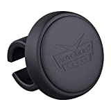 AutoMuko Steering Wheel Spinner, Silicone Power Handle, Steering Wheel knob, Easy Installation No Tools Required (Black)