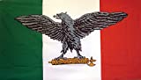 ITALIAN FASCIST FLAG, 3'x5' FASCISM