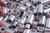 Aluminum Spacer 3/4" OD x 3/8" ID x Many Lengths Round by Metal Spacers Online (1/2" Length, 10)