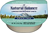 Natural Balance Limited Ingredient Diet Chicken & Sweet Potato | Adult Wet Grain-Free Canned Dog Food in Broth | 2.75 Ounce (Pack of 24)