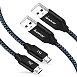 PS4 Controller Wire, iSeekerKit 2-Pack 15Ft PS4 Micro USB Cable Xbox Controller Charging Cable for Playstation 4 Dualshock 4 PS4 Slim/Pro, Xbox One S/X, Android, Samsung