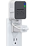 Outlet Wall Mount for Blink Sync Module 2, Mount Bracket Holder for Blink Outdoor Camera Home Security Camera with Easy Mount Short Cable and No Messy Wires or Screws