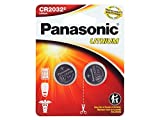 Panasonic One (1) Twin Pack (2 Batteries) CrCR2032 Lithium Coin Cell Battery 3V Blister Packed