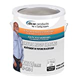 Dicor RP-CRC-1 EPDM Rubber Roof Acrylic Coating Part 2 - White, 1 Gallon