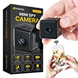 Mini Spy Camera - WiFi Hidden Camera for Home Security 1080P HD - Nanny Cam for Baby and Pet Monitoring - Live Video Recorder with Night Vision and Motion Detection - Phone App