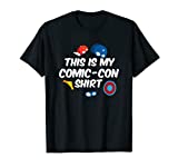 This Is My Comic-Con Shirt Funny Gift Comic Book Collector T-Shirt