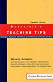 McKeachie's Teaching Tips: Strategies, Research, and Theory for College and University Teachers (11E)