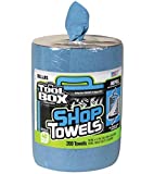 Sellars Toolbox Blue Shop Towels, Big Grip Bucket Refill, 200 ct. Shop Towel Refill