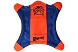 ChuckIt! Flying Squirrel Spinning Dog Toy, (Orange/Blue), Multicolor, Medium (10 in x 10 in) (0511300)