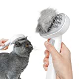 Aumuca Cat Brush for Shedding, Cat Brushes for Indoor Cats, Cat Brush for Long or Short Haired Cats, Cat Grooming Brush Cat Comb for Kitten Puppy Massage Removes Mats, Tangles and Loose Fur