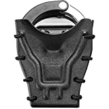 Kydex Handcuff Pouch for Duty Belt, Handcuff Case Fit Most Standard Size Handcuffs/Asp Handcuff /S&W hinged Handcuff/Chain Handcuffs, Law Enforcement Cuff Holder, Fit 1.5&1.75&2.0&2.25'' Belt Width