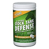 Airmax Stock Tank Defense, Livestock Water Trough Cleaner, Clean Drinking Tanks for Horse, Cattle, Goat & Chicken, Safe & Easy-to-Use Cleaning Tablet Treatment for Farming & Agricultural Use, 24 Tabs