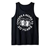 Cheers And Beers To 30 Years T-Shirt 30th Birthday Shirt Tank Top