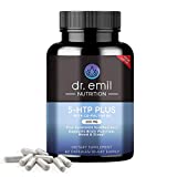 Dr. Emil Nutrition200 MG 5-HTP Plus Formula for Mood, Stress, and Sleep Support, 60 Vegan Capsules