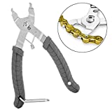 Oumers Bike Chain Pliers Tool, Chain Plier Missing Link 2 in 1 Opener Closer Remover Plier/Bike Link Plier Bicycle Chain Clamp Pliers Removal Repair Tool (Gray)