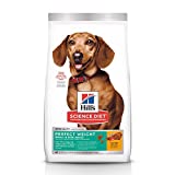 Hill's Science Diet Dry Dog Food, Adult, Perfect Weight for Healthy Weight & Weight Management, Small & Mini Breeds, Chicken Recipe, 4 lb. Bag