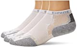 Thorlo Women's Experia Micro-Mini Crew Sock 3 Pack, White, 10