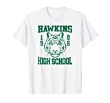 Stranger Things 4 Hawkins High School Green Logo T-Shirt