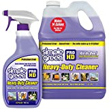 Simple Green Pro HD Purple Concentrated Cleaner & Degreaser - Heavy Duty, Professional, Automotive, Restaurant, Grills, Ovens (32 oz Spray @Heavy Strength and 1 Gal Concentrate Refill)