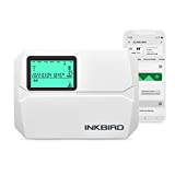 Inkbird Smart Sprinkler Controller WiFi 8 Zone, Indoor Irrigation System Controller, 8 Station, Remote Monitoring, Seasonal Adjustment