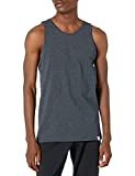 Russell Athletic mens Cotton Performance Tank Top T Shirt, Black Heather, X-Large US