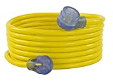 Conntek 14368, 30 Amp RV Extension Cord, Yellow (25-Feet)