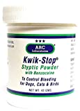 ARC Laboratories Kwik-Stop Styptic Powder for Dogs, Cats and Birds (42-gm container) by Arc International