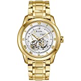 Bulova Mens Automatic Misc Classic Gold-Tone Stainless Steel Bracelet