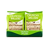 Friendly Grains - Crunchy Rice Rollers - Gluten Free - 3.5 oz Individual Packs (12 Packs of 8 Rollers)