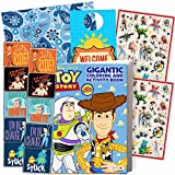 Disney Toy Story Movie Coloring Book and Stickers Gift Set - Bundle Includes Gigantic 192 pg Coloring Book and Stickers in Specialty Gift Bag