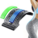 Back Cracker,Back Stretcher,Multi Level Lumbar Cracking Device,Spine Deck Board for Lower Back Pain Relief