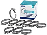 NORMA 01266704041-000-0539 Hose Clamps, 32 mm-50 mm x 9 mm W4 (Pack of 10)