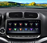 Topdisplay Android 10 Radio Replacement for Dodge Journey 2011-2020 Navigation 10.25inch Touch Screen 4+64G Wireless Carplay Android Auto 4G LTE WiFi Free Camera