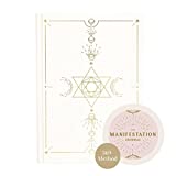 The Manifestation Journal: A 14 Week Law of Attraction Transformation | 3-6-9 Manifestation Method Guided Journal ( 6 x 9 in) (white)