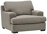 Amazon Brand  Stone & Beam Lauren Down-Filled Oversized Living Room Accent Armchair, 46"W, Slate