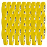1" Pro Gaff Gaffers Tape 55 yards length yellow matte. Premium Heavy-Duty Gaffers Tape trusted by professional Gaffers. Made in the USA. Holds Tight, Easy to remove. (Pack of 48)
