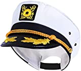 Kangaroo's Yacht Captain Hat, Cotton, Adjustable