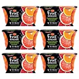 DEL MONTE FRUIT REFRESHERS Grapefruit and Oranges FRUIT CUP Snacks in Pomegranate-Flavored Sweetened Water, 12 Pack, 7 oz